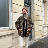Women's Leopard Print Jacket — View 5