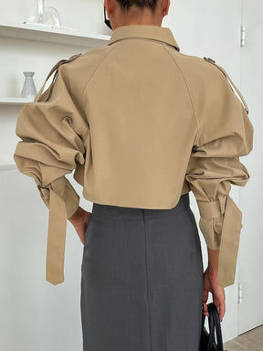 Women's Short Trench Coat | Irina - Juana Fashion