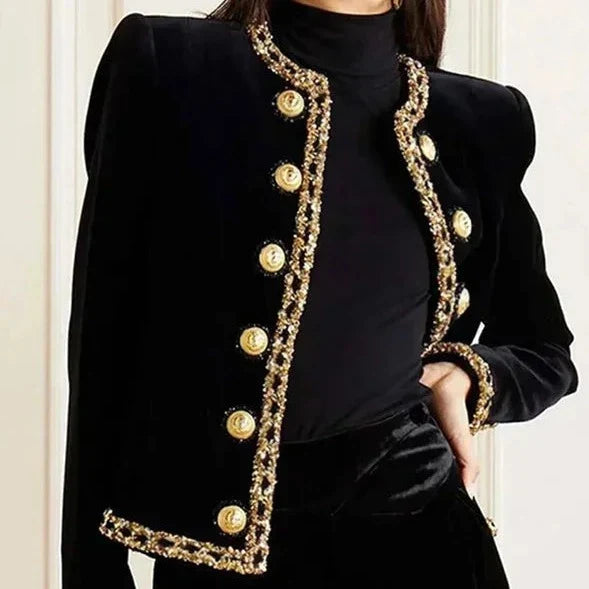 Women's Button Detail Jacket — View 1