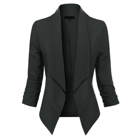 Women's Open-Front Blazer | Susanne in Pink - Juana Fashion