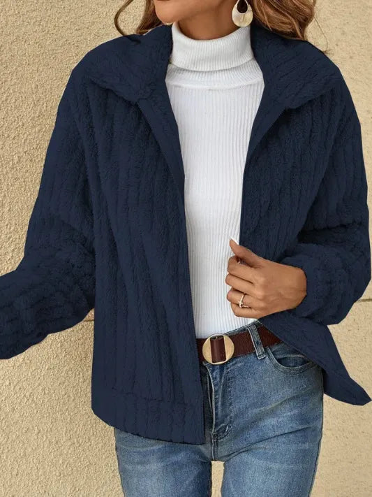 Women's Zip Front Coat — View 2