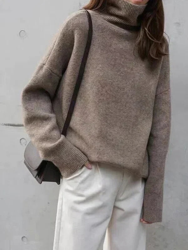 Women's Turtleneck Sweater — View 1