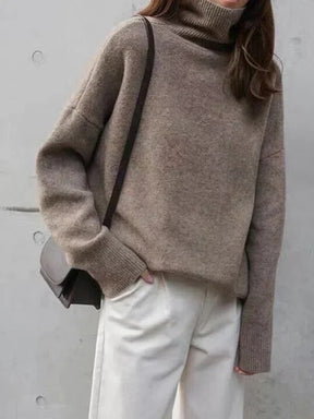 Women's Turtleneck Sweater — View 1
