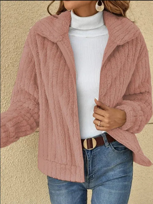 Women's Zip Front Coat — View 4