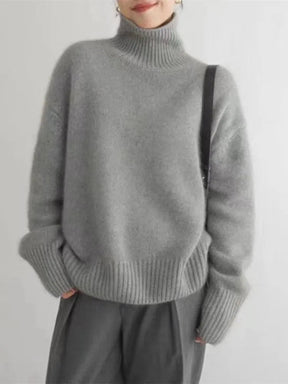 Women's Turtleneck Sweater — View 5