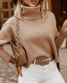 Women's Turtleneck Sweater — View 4
