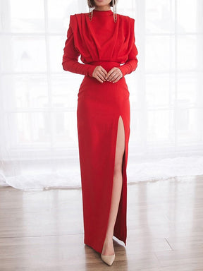 Women's Turtleneck Sweater Dress — View 8