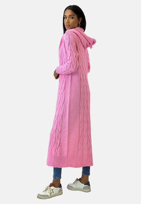 Women's Hooded Longline Cardigan — View 5
