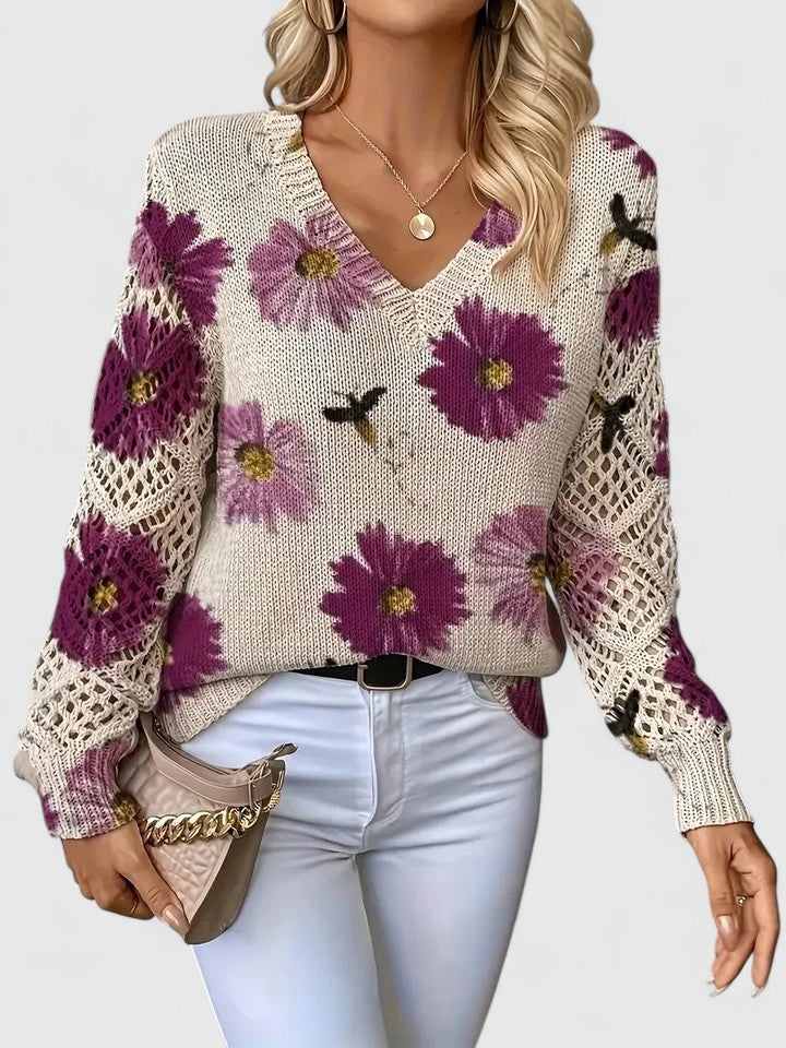 Women's Dressy Cardigan | Liza in Blue - Juana Fashion