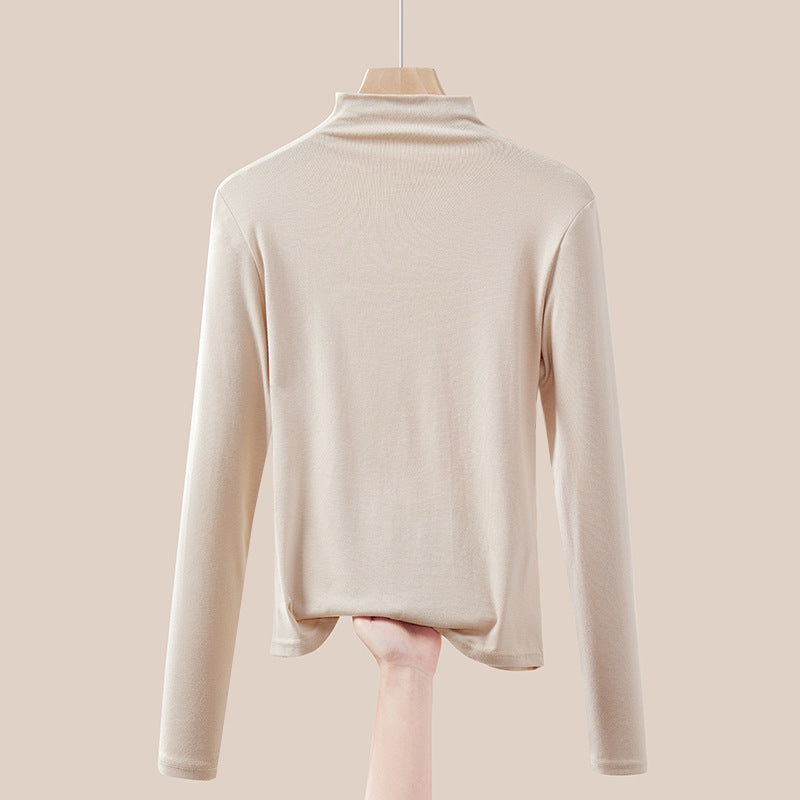Women's Long Sleeve Turtleneck Sweater — View 9