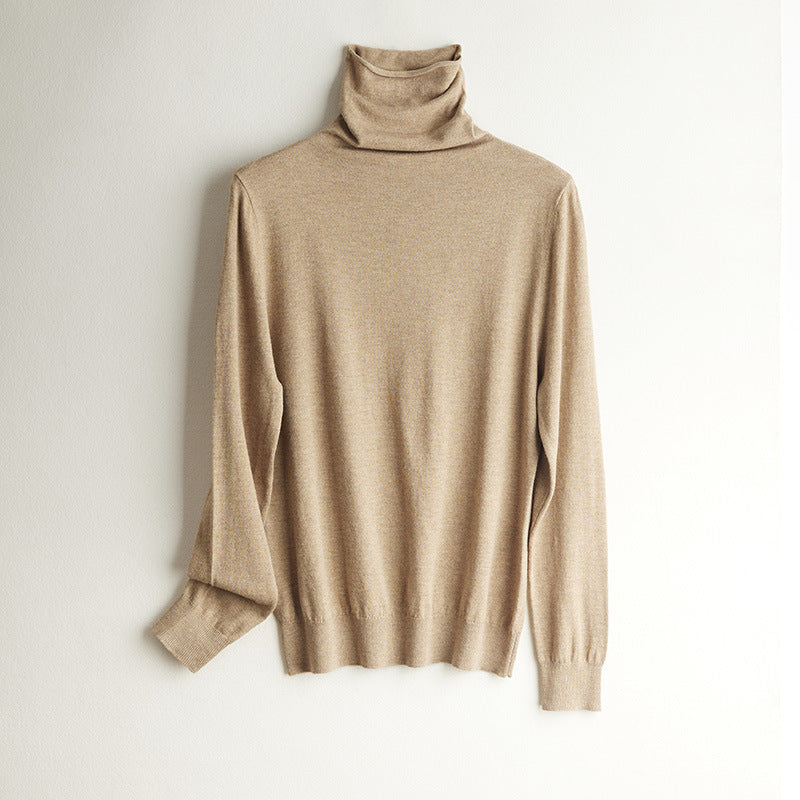 Women's Mock Neck Sweater — View 5