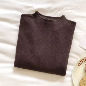 Women's Mock Neck Sweater — View 2