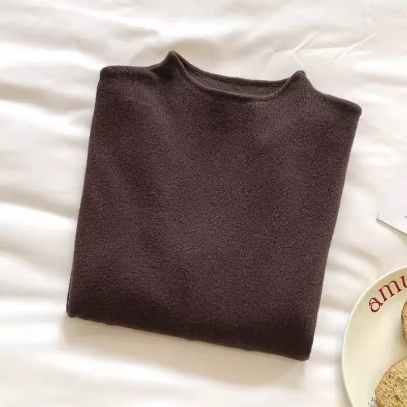 Women's Mock Neck Sweater — View 2