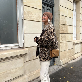 Women's Leopard Print Jacket — View 4