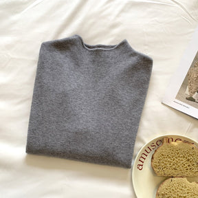 Women's Mock Neck Sweater — View 9