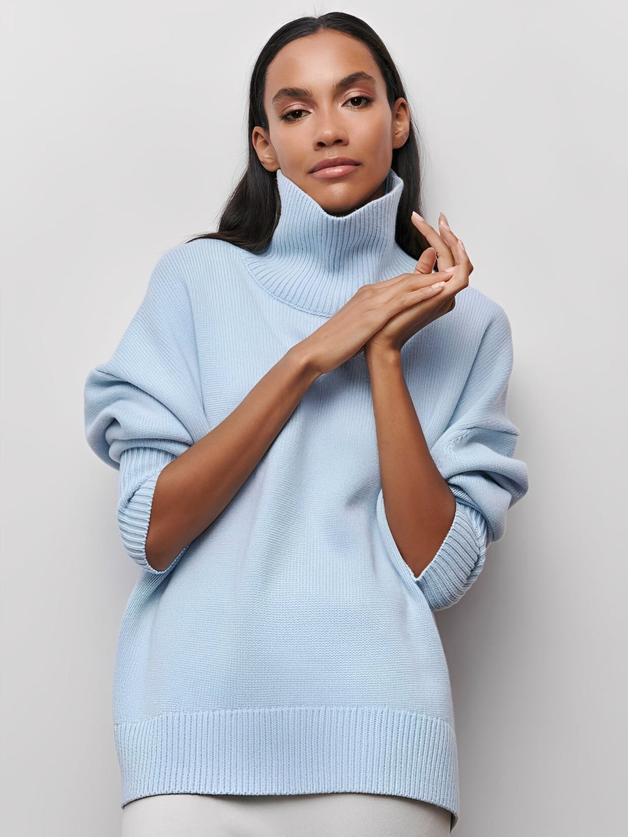 Women's Turtleneck Sweater — View 1