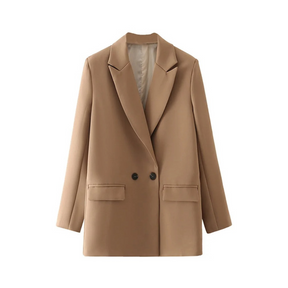 Women's Double Breasted Blazer — View 10