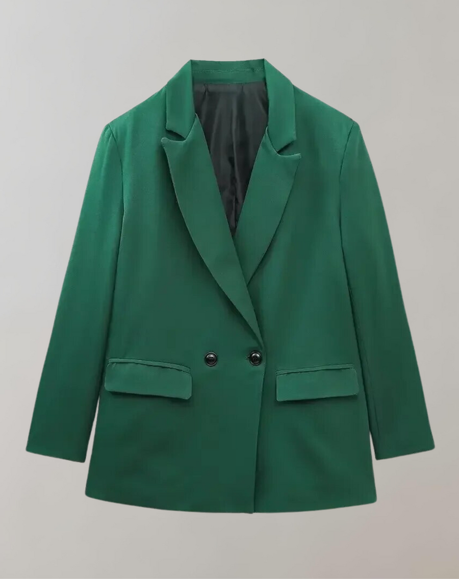 Women's Double Breasted Blazer — View 2