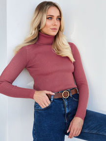 Women's Turtleneck Sweater — View 10