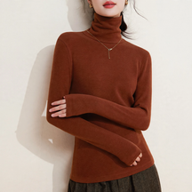 Women's Mock Neck Top — View 7
