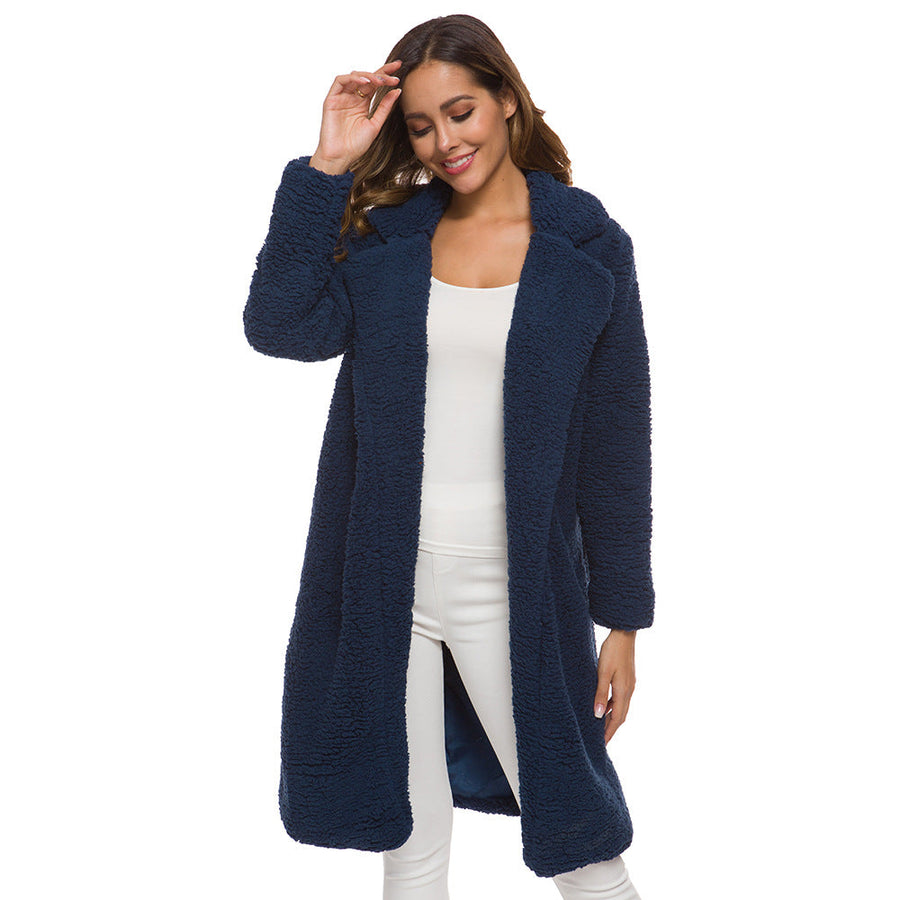 Women's Hooded Faux Fur Jacket — View 1