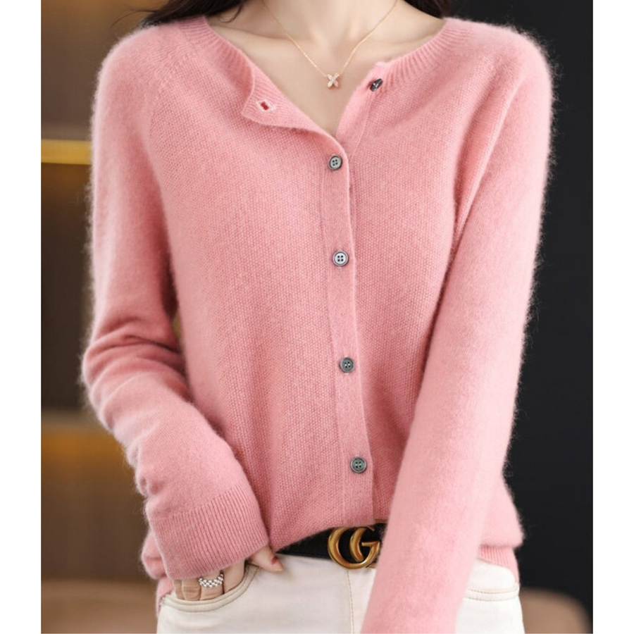 Women's Crewneck Cardigan — View 2