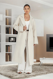 Women's Oversized Longline Trench Coat — View 11