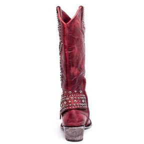 Women's Studded Knee High Boots — View 12