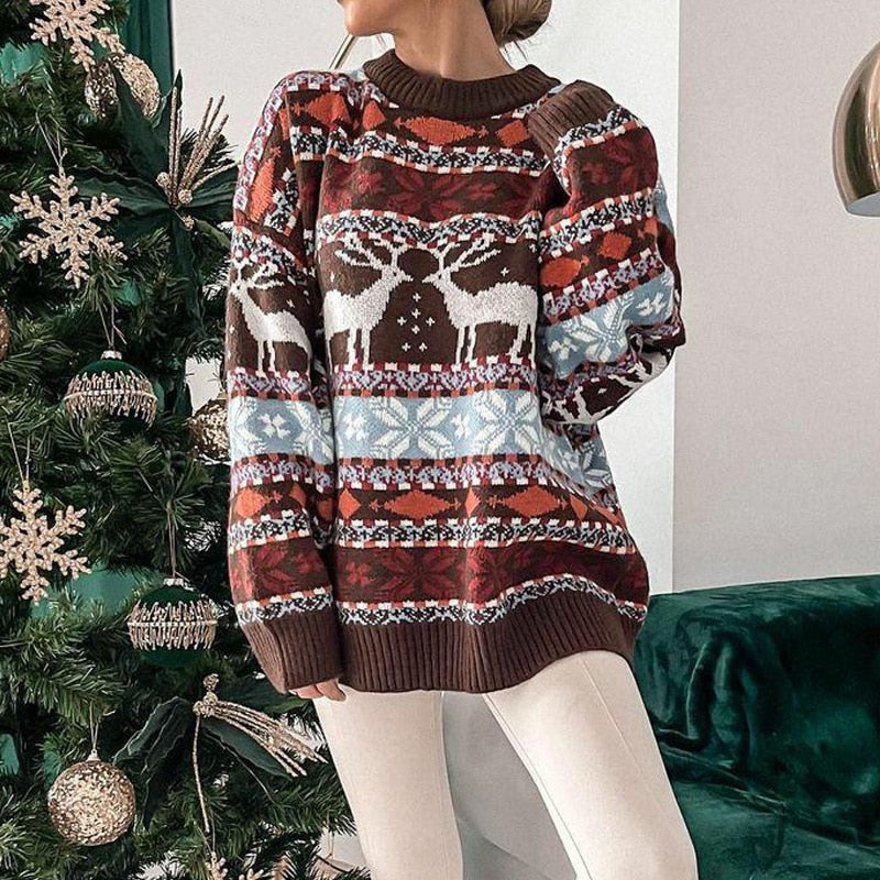 Women's Holiday Turtleneck Sweater — View 16