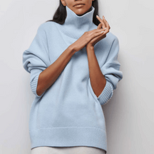 Women's Turtleneck Sweater — View 8