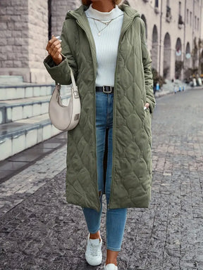 Women's Hooded Fleece Jacket — View 1