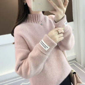 Women's Textured Turtleneck Sweater — View 12