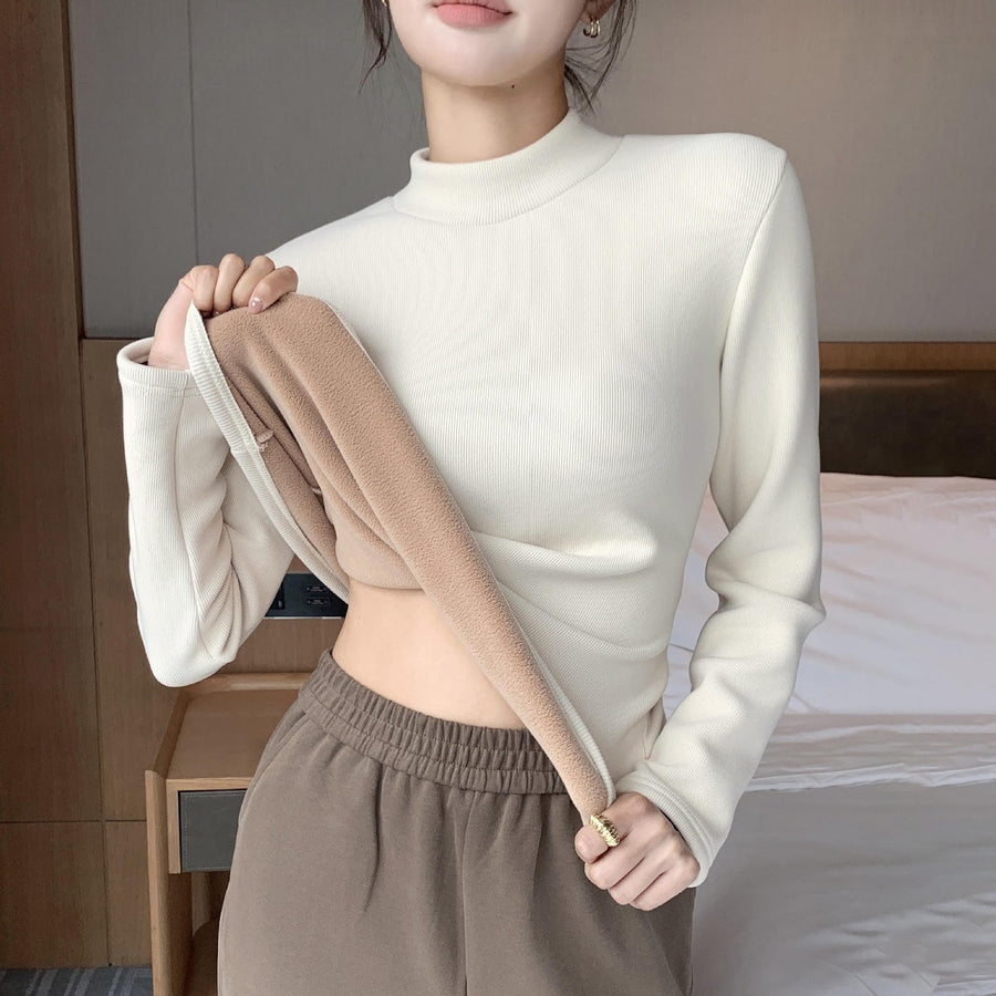 Women's Mock Neck Top — View 1