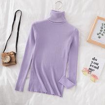 Women's Fitted Fine Knit Sweater — View 2