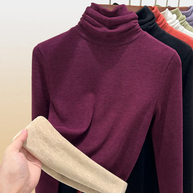 Women's Mock Neck Top — View 1