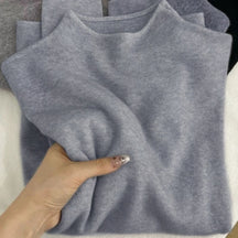 Women's Mock Neck Sweater — View 4