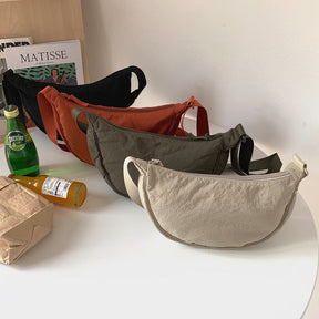 Women's Crescent Crossbody Bag by Juana Fashion