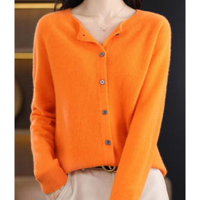 Women's Crewneck Cardigan — View 8