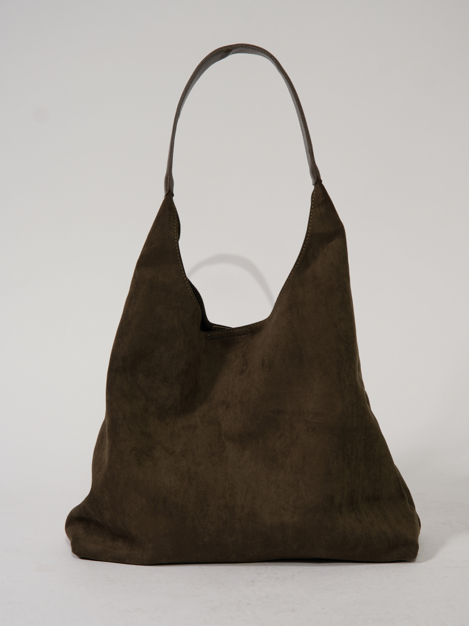 Women's Everyday Slouchy Shoulder Tote in Green by Juana Fashion