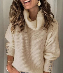 Women's Turtleneck Sweater — View 2