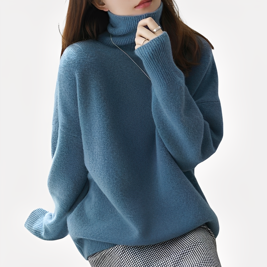 Women's Turtleneck Sweater — View 2