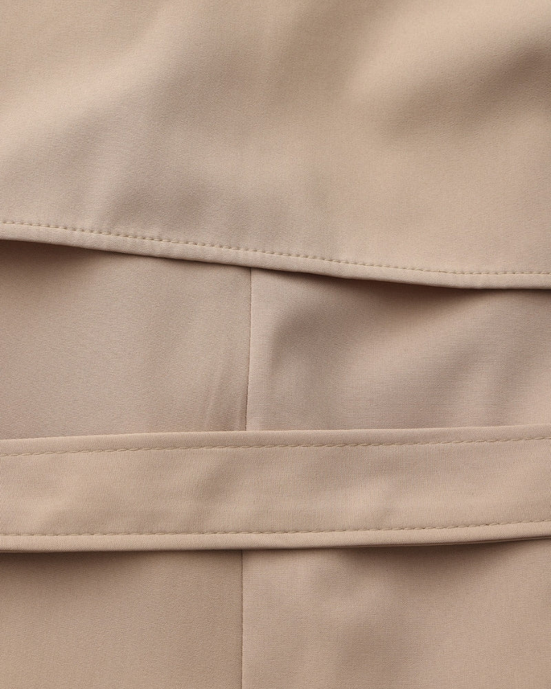Women's Classic Trench Coat | Heritage in Black - Juana Fashion