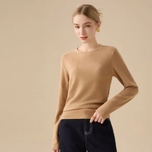 Women's Long Sleeve Crewneck Winter Top — View 7