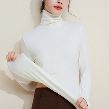 Women's Turtleneck Sweater — View 9
