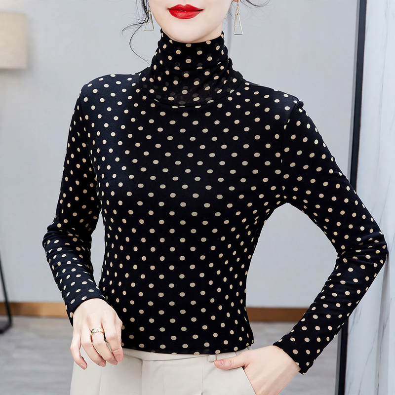 Women's Mock Neck Top — View 5