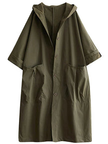 Women's Long Waterproof Coat | Felicia in Beige - Juana Fashion