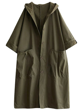 Women's Long Waterproof Coat | Felicia in Beige - Juana Fashion