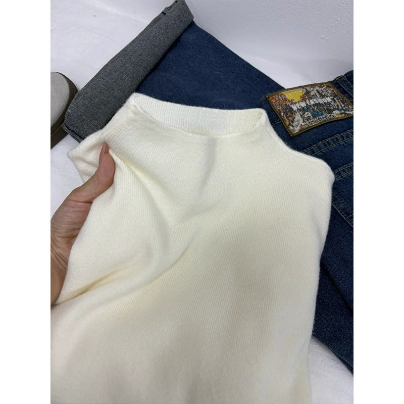 Women's Mock Neck Sweater — View 2