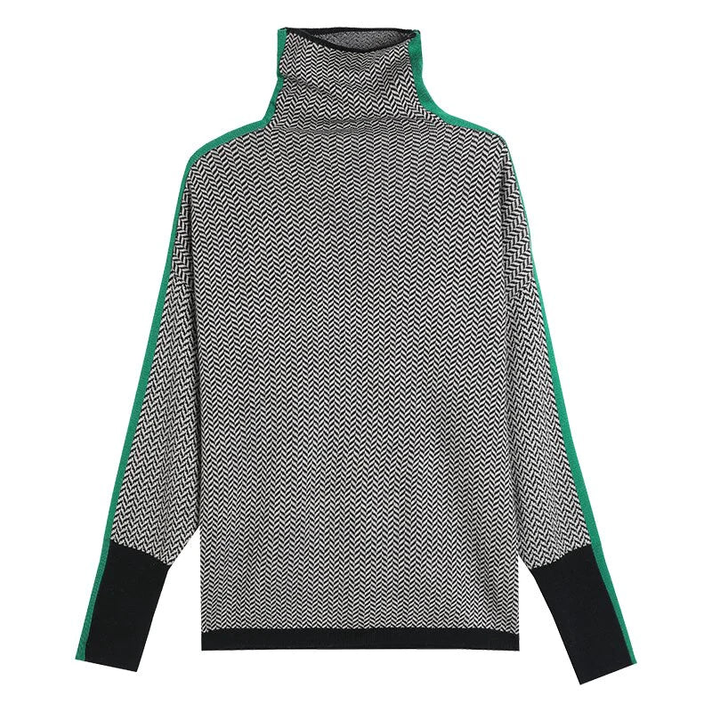 Women's Turtleneck Sweater — View 4