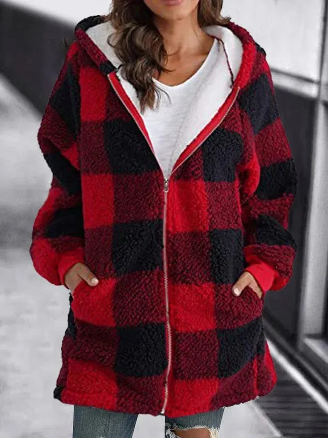 Women's Hooded Fleece Jacket — View 2